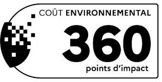 Illustration du pictogramme d'affichage du cout environnemental